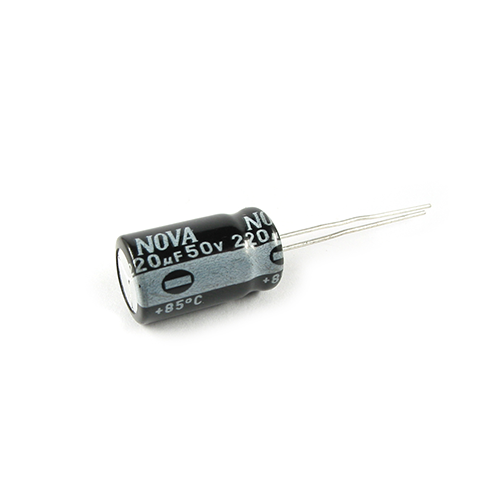 220uF/50V – Electrolyte Capacitor